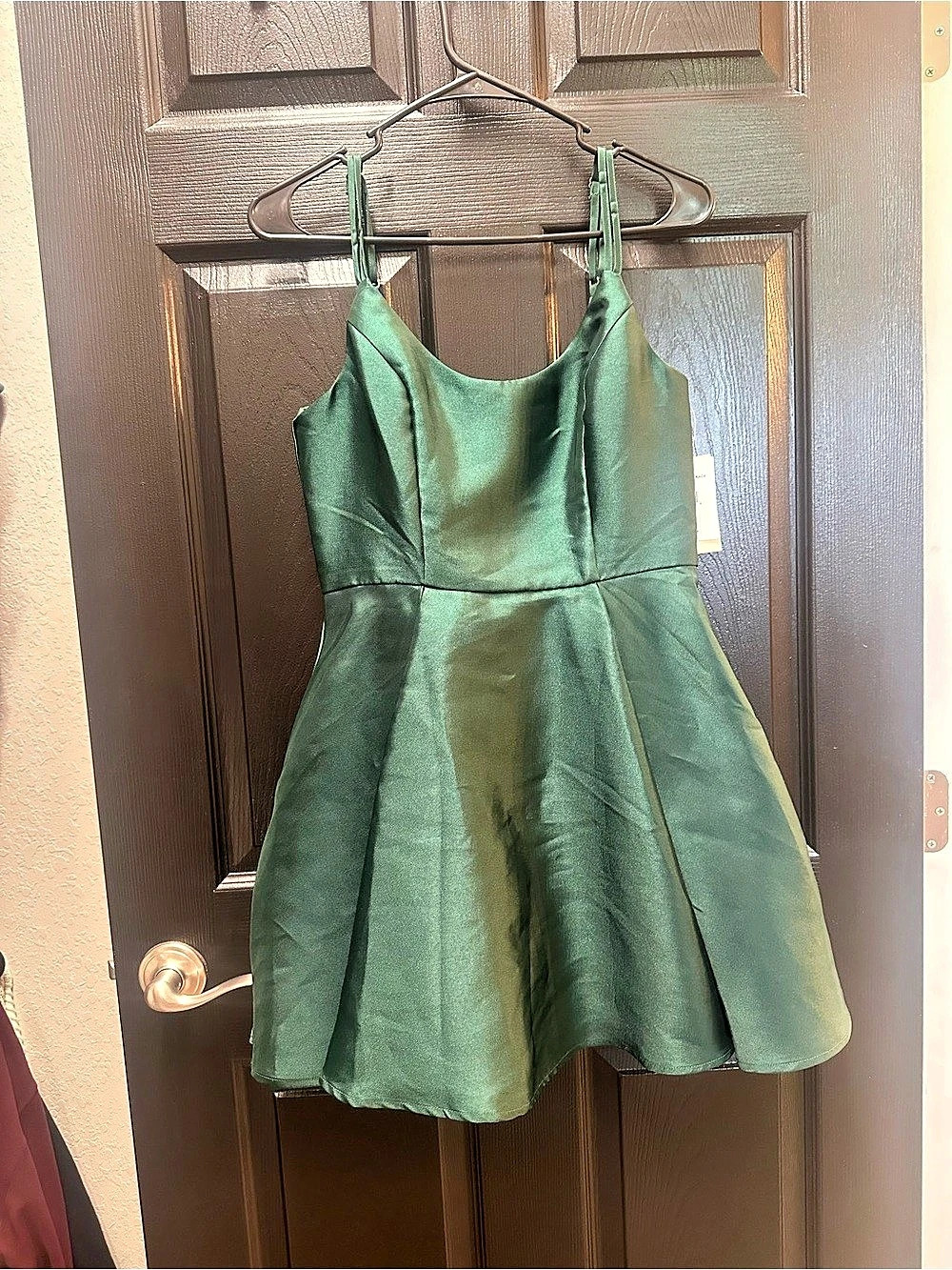 Row A Green Mini Dress Size 5 NWT